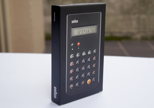 Braun ブラウンの名作電卓 ET66 復刻モデル発売