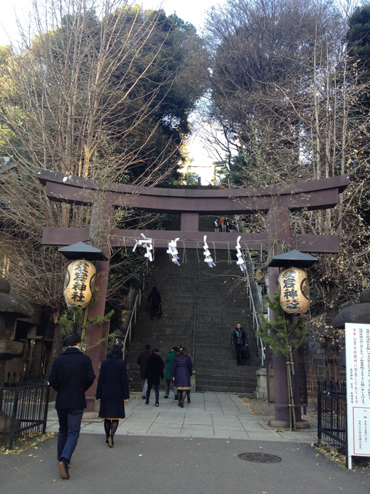 初詣　愛宕神社　出世の階段